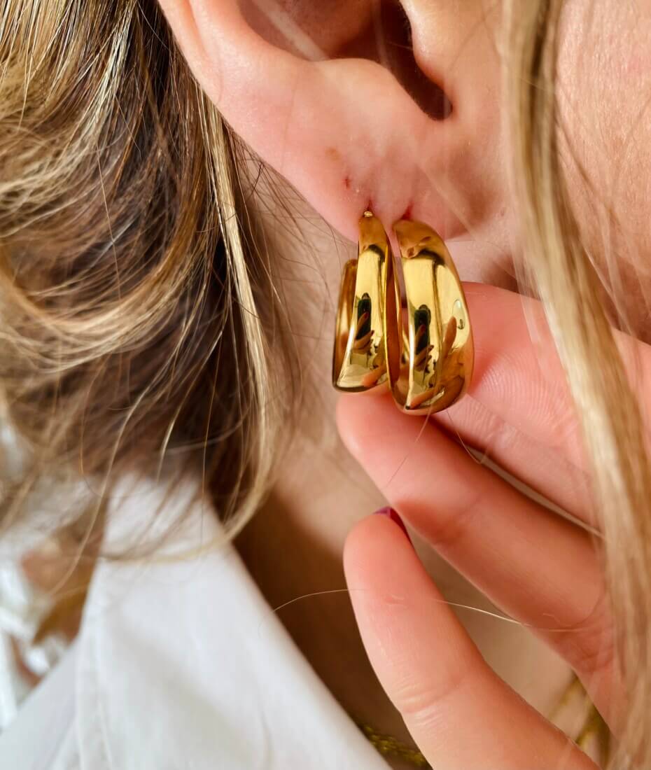 Serallia Gold Earring