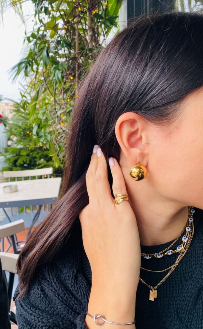 Miconi Gold Earring