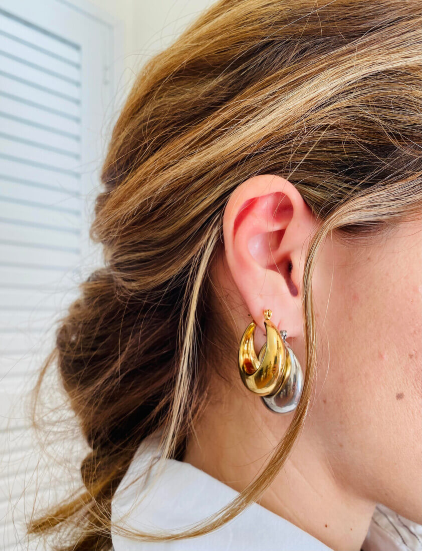 Rania Silver Earring