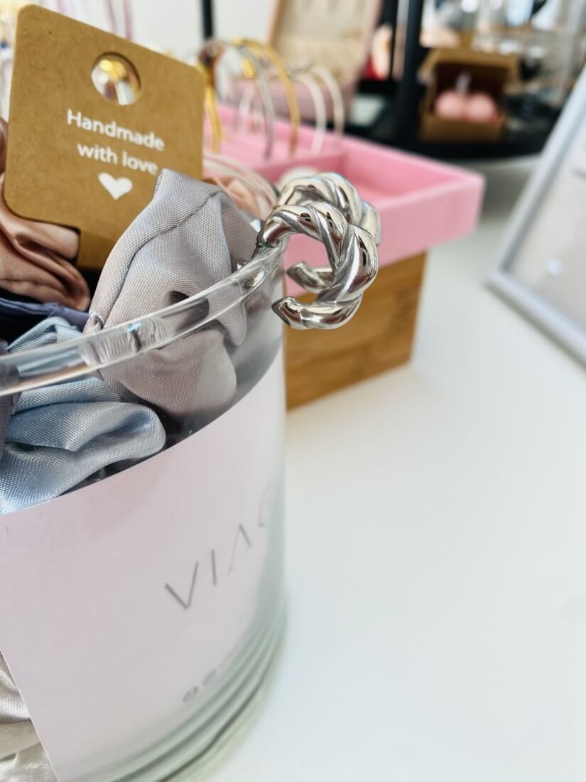 Twisted Silver Earrings