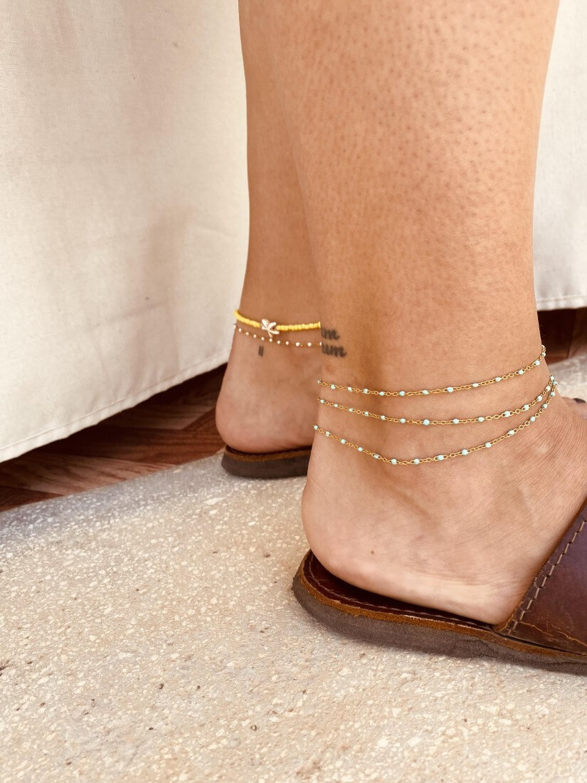 Rozario Anklets