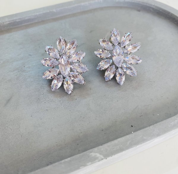 Cinderella Silver Earrings