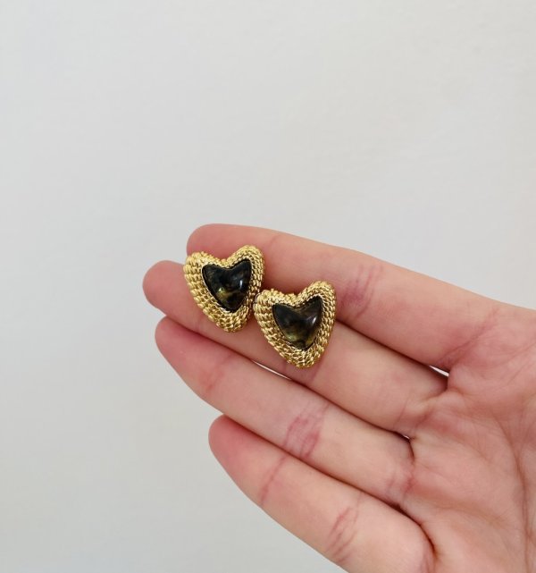 Black Velvet Earrings