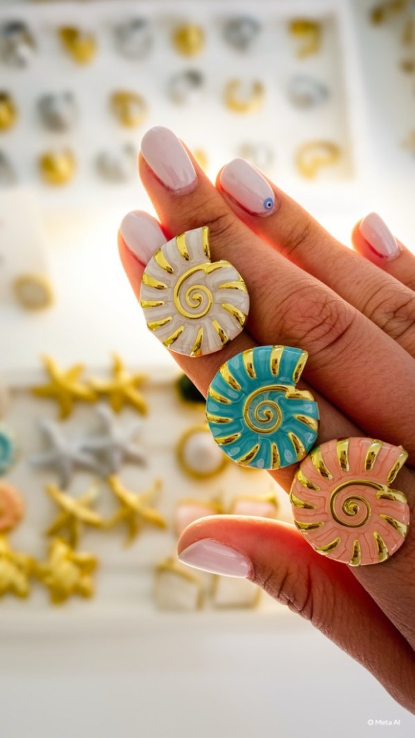 Mermaid Shell Earrings
